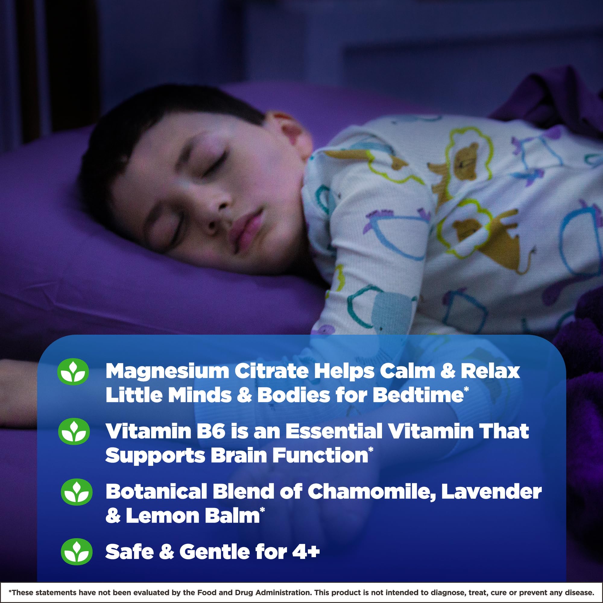 Foto 4 pulgar | Suplementos Natrol Kids Gomitas de Magnesio Relajantes para la Noche 30 Gomitas - Venta Internacional