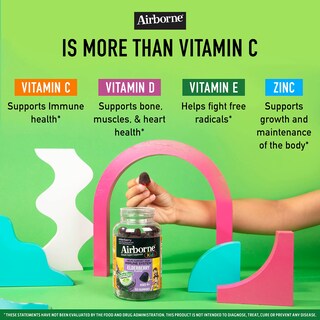 Foto 4 | Gomitas Airborne Kids Saúco + Zinc y Vitamina C 50 Unidades - Venta Internacional
