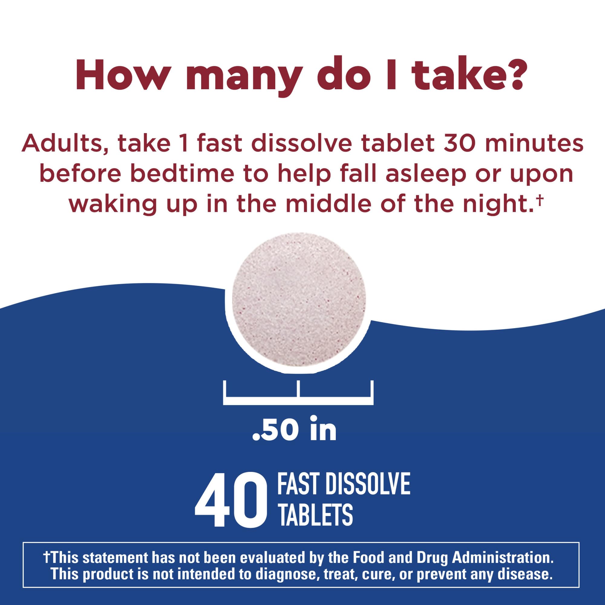 Foto 5 pulgar | Suplemento Nature Made Wellblends Back To Sleep 40 Comprimidos - Venta Internacional