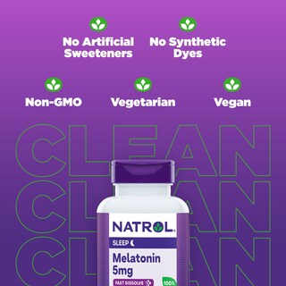 Foto 5 | Sleep Aid Natrol Sleep Melatonina 5 mg 200 Comprimidos - Venta Internacional