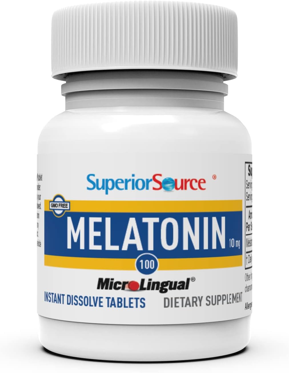Foto 4 pulgar | Microcomprimidos de Melatonina Superior Source 10 Mg 100 Unidades - Venta Internacional