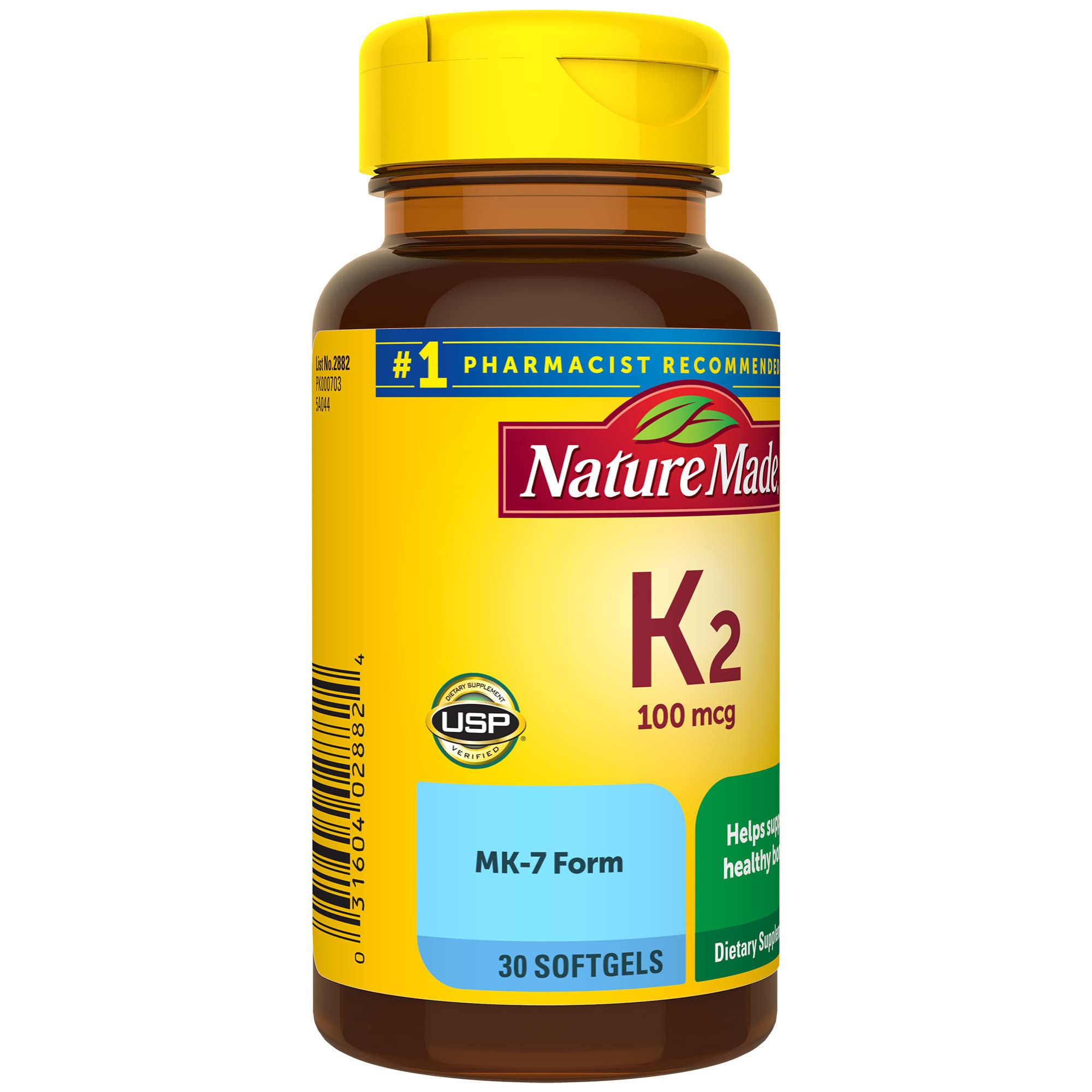 Foto 8 pulgar | Suplementos de Vitamina K2 Nature Made 100 mcg 30 Cápsulas Blandas - Venta Internacional