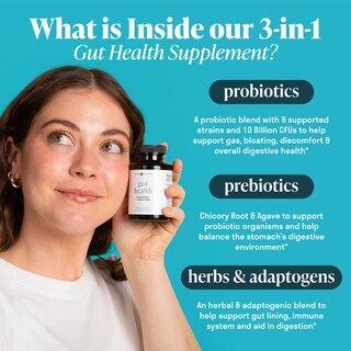 Foto 5 | Suplemento Nuven Naturals Gut Health de 120 Cápsulas-Venta Internacional