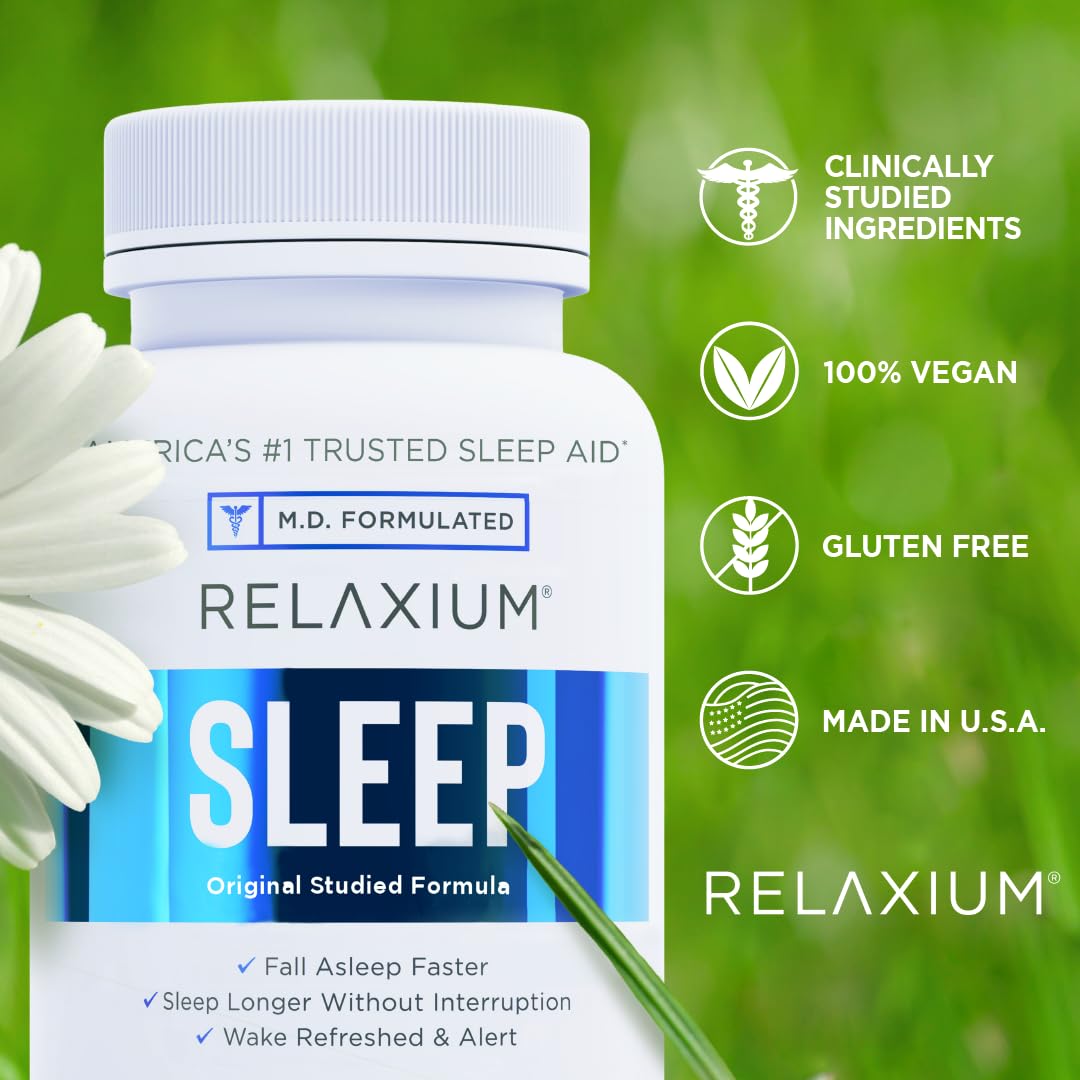 Foto 4 pulgar | Melatonina y Magnesio Gaba Sleep Aid Relaxium - Venta Internacional