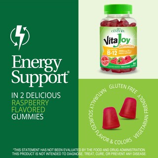 Foto 2 | Suplemento 21st Century Vitamina B-12 de 90 Gomitas-Venta Internacional
