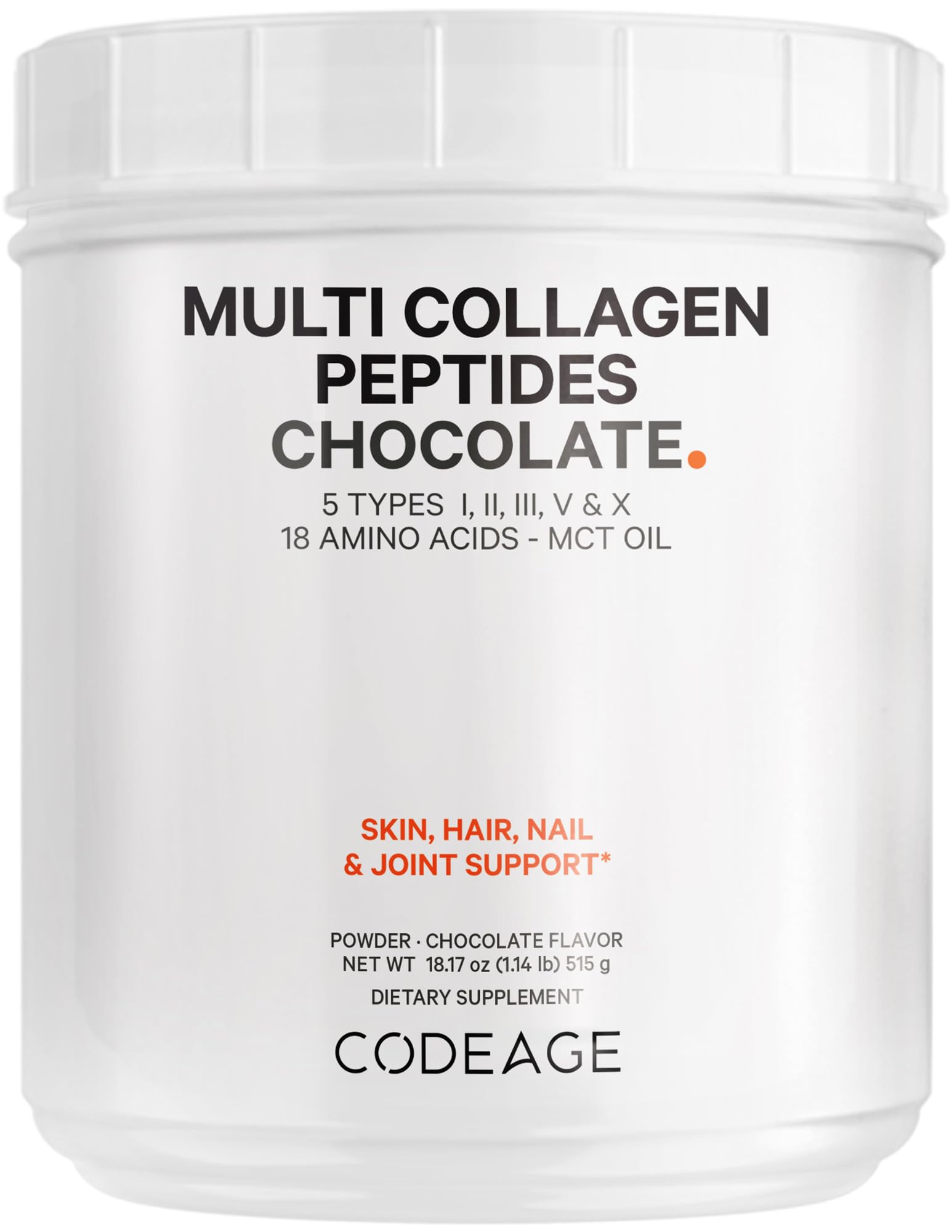 Foto 2 pulgar | Proteína de Colágeno en Polvo Codeage Multi Chocolate 515 g - Venta Internacional