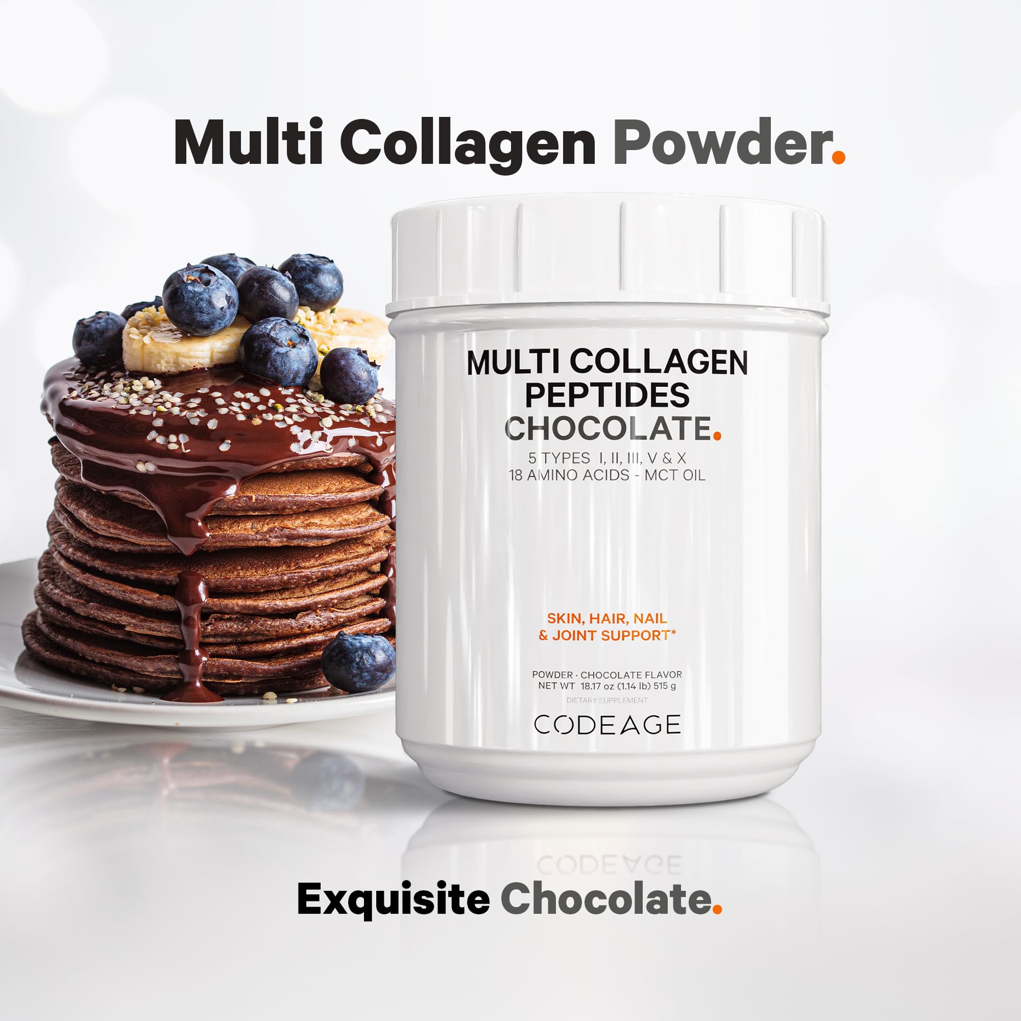 Foto 5 pulgar | Proteína de Colágeno en Polvo Codeage Multi Chocolate 515 g - Venta Internacional