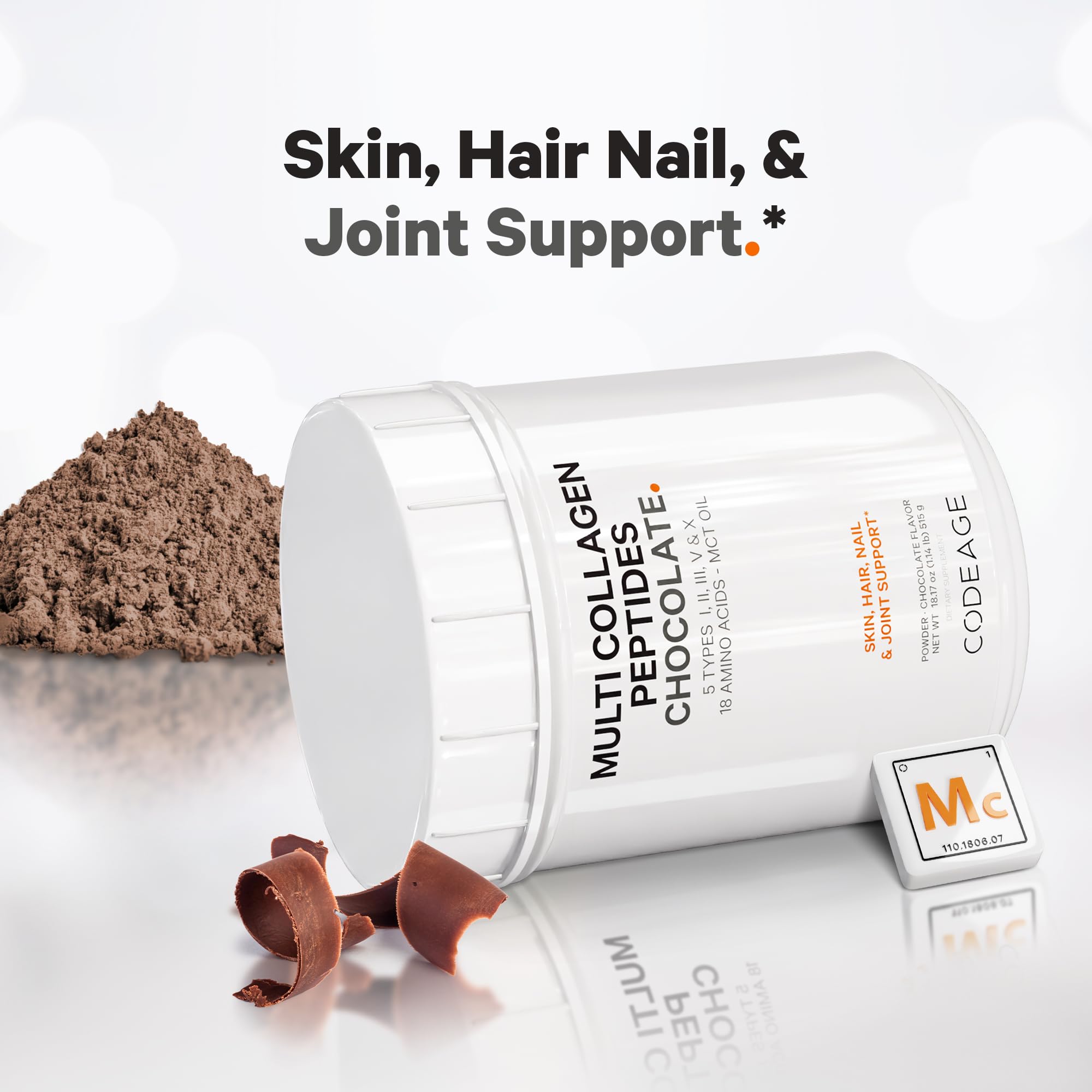 Foto 7 pulgar | Proteína de Colágeno en Polvo Codeage Multi Chocolate 515 g - Venta Internacional