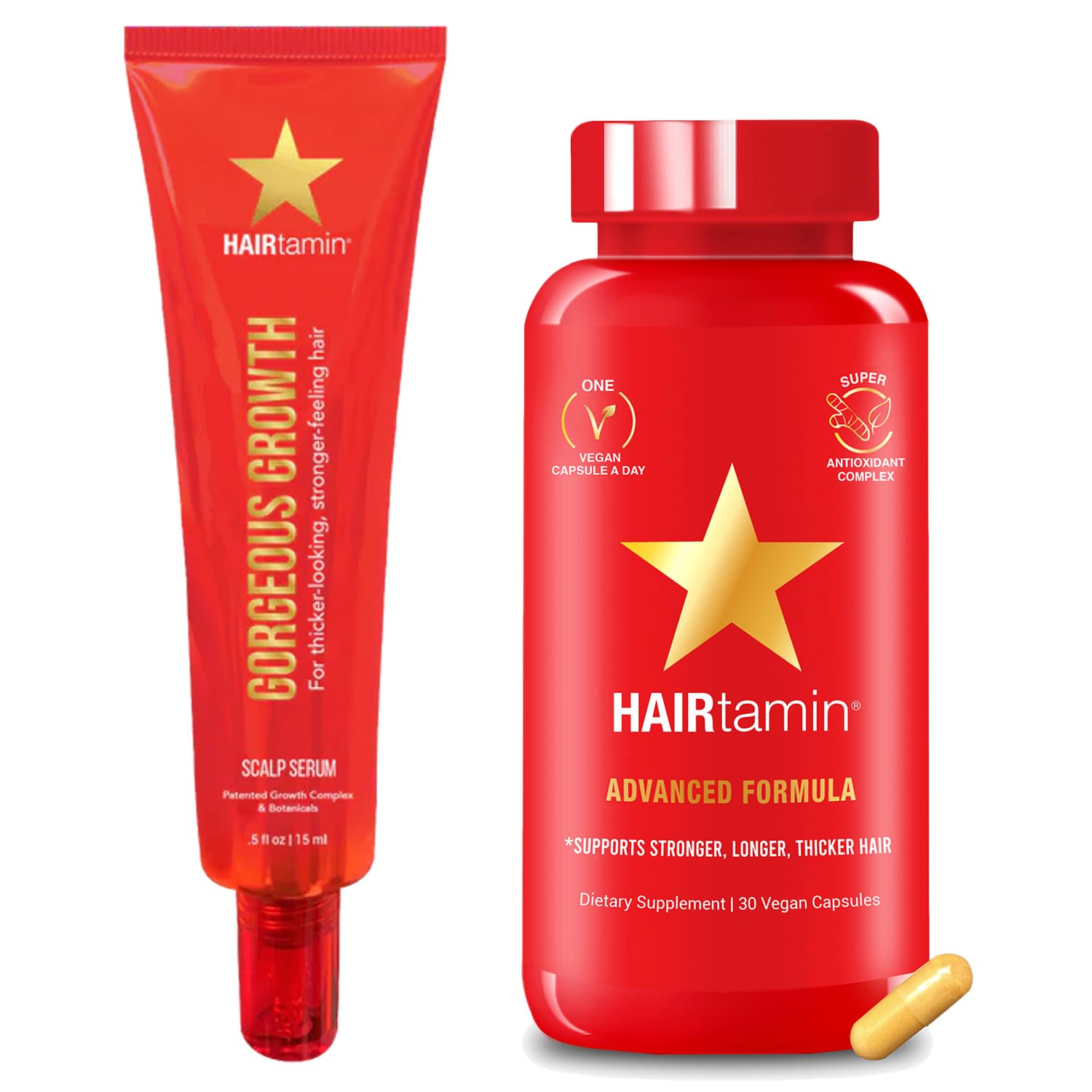 Suplemento y Sérum para Cuero Cabelludo Hairtamin  - Venta Internacional
