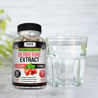 Foto 6 | Suplemento de Extracto de Berberina Hcl De Kaya Naturals 1200 mg 60 Unidades - Venta Internacional