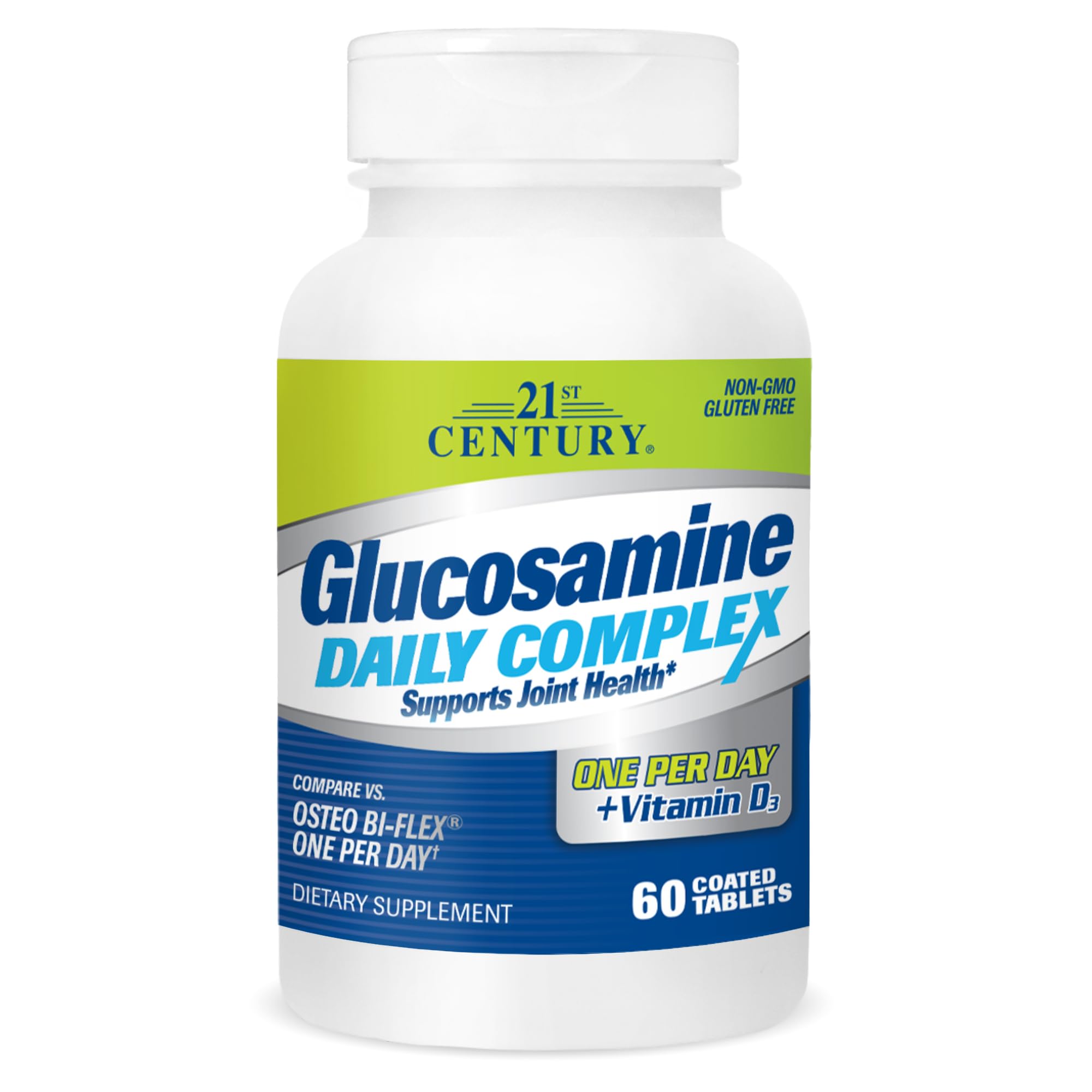 Foto 2 pulgar | Suplemento 21st Century Glucosamine Daily Complex Plus D - Venta Internacional.