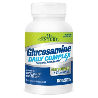Foto 1 | Suplemento 21st Century Glucosamine Daily Complex Plus D - Venta Internacional.