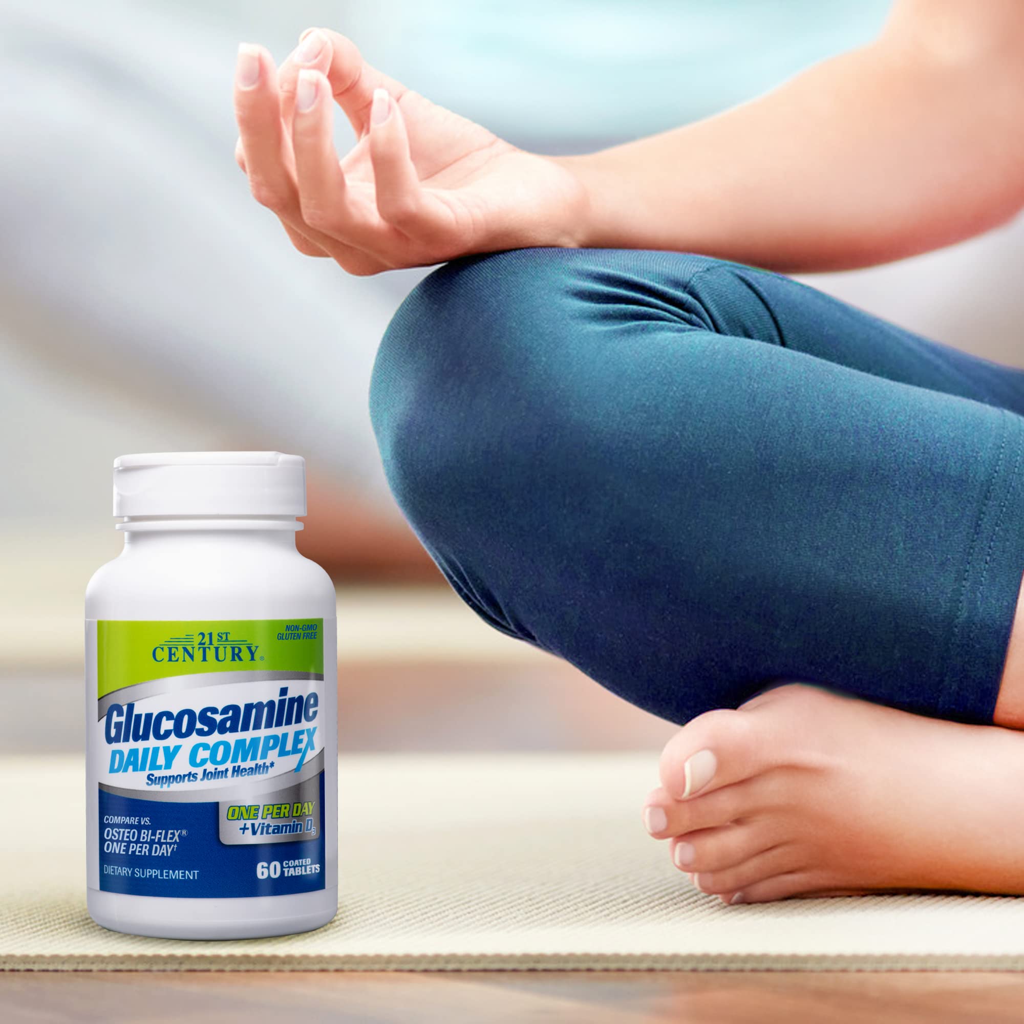 Foto 5 pulgar | Suplemento 21st Century Glucosamine Daily Complex Plus D - Venta Internacional.