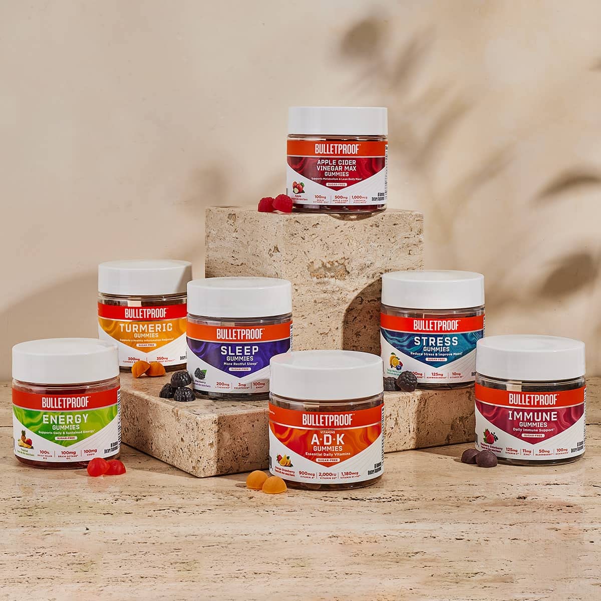 Foto 6 | Sleep Gummies Bulletproof Sin Azúcar Sabor Mora 60 Unidades - Venta Internacional