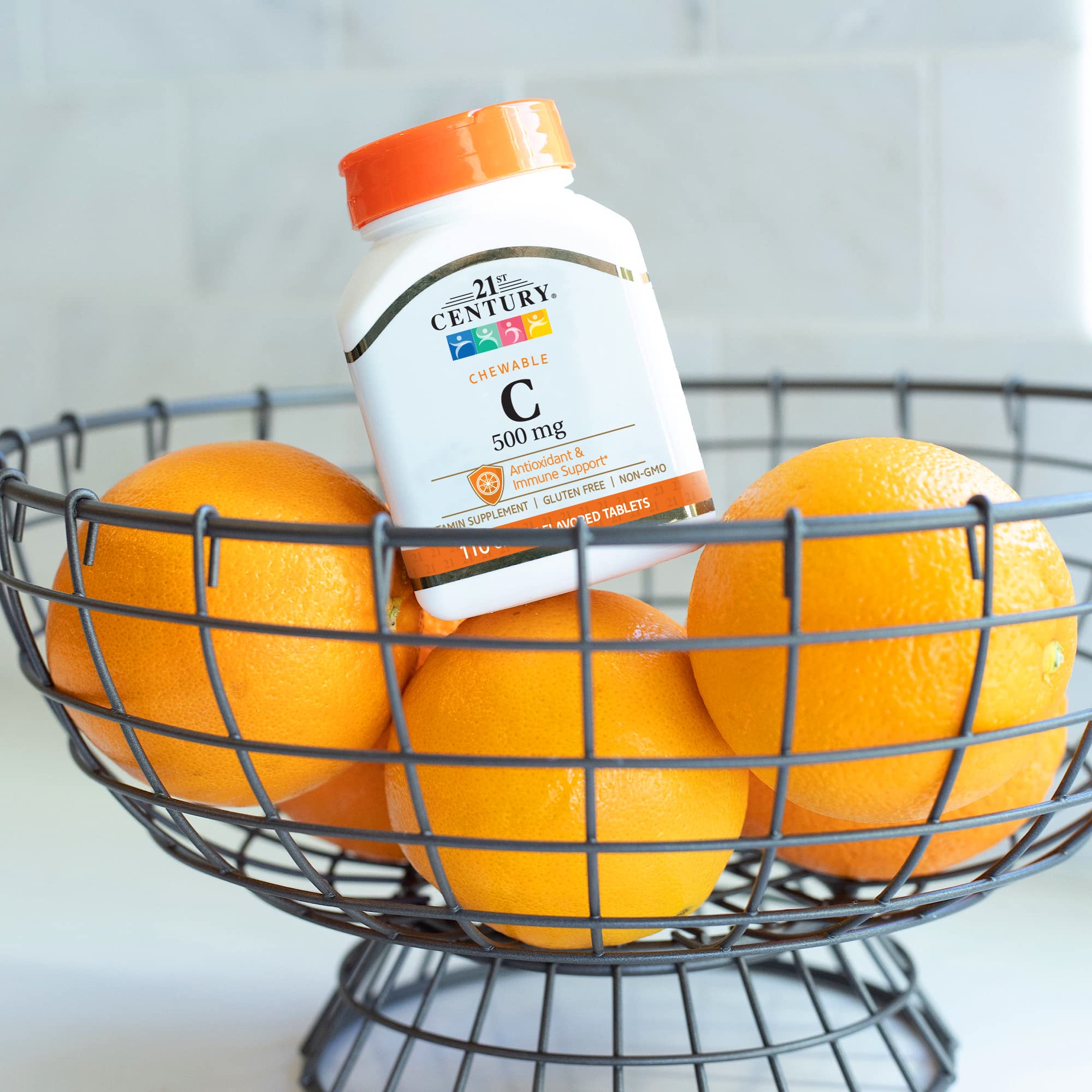 Foto 6 | Suplemento 21st Century Vitamina C de 110 Tabletas-Venta Internacional