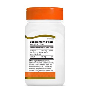 Foto 7 | Suplemento 21st Century Vitamina C de 110 Tabletas-Venta Internacional