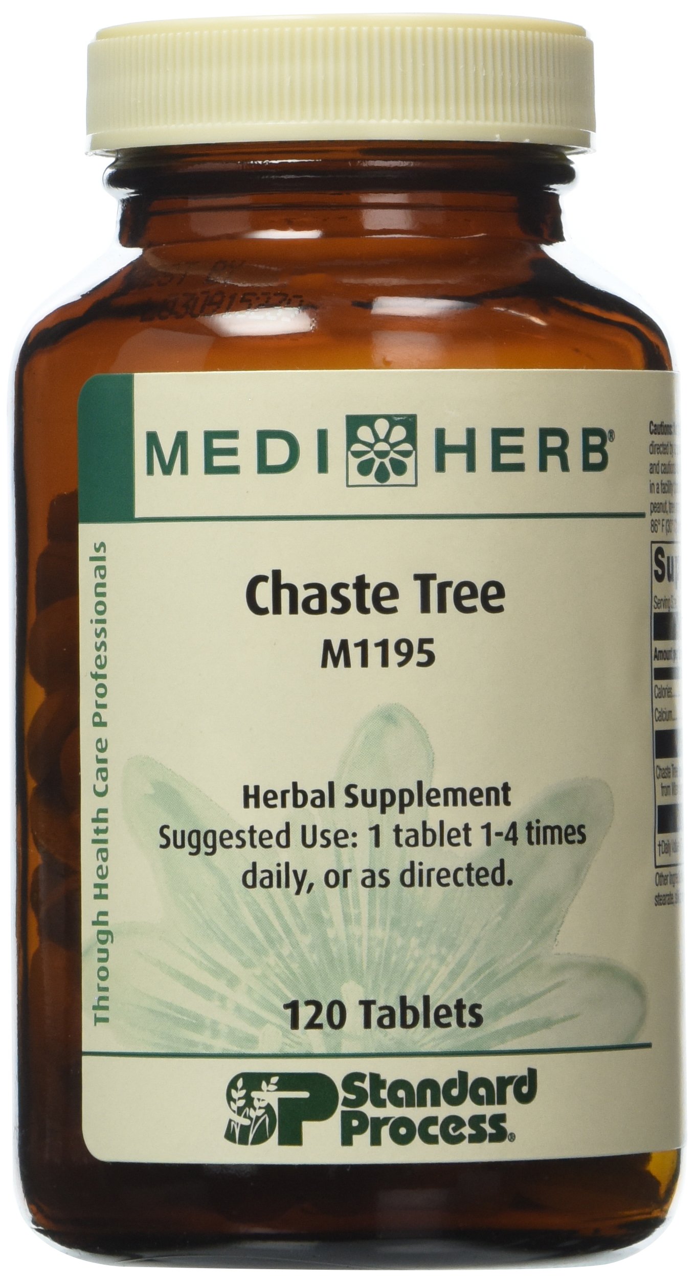 Foto 2 pulgar | Suplemento Mediherb Chaste Tree 120 Comprimidos - Venta Internacional.