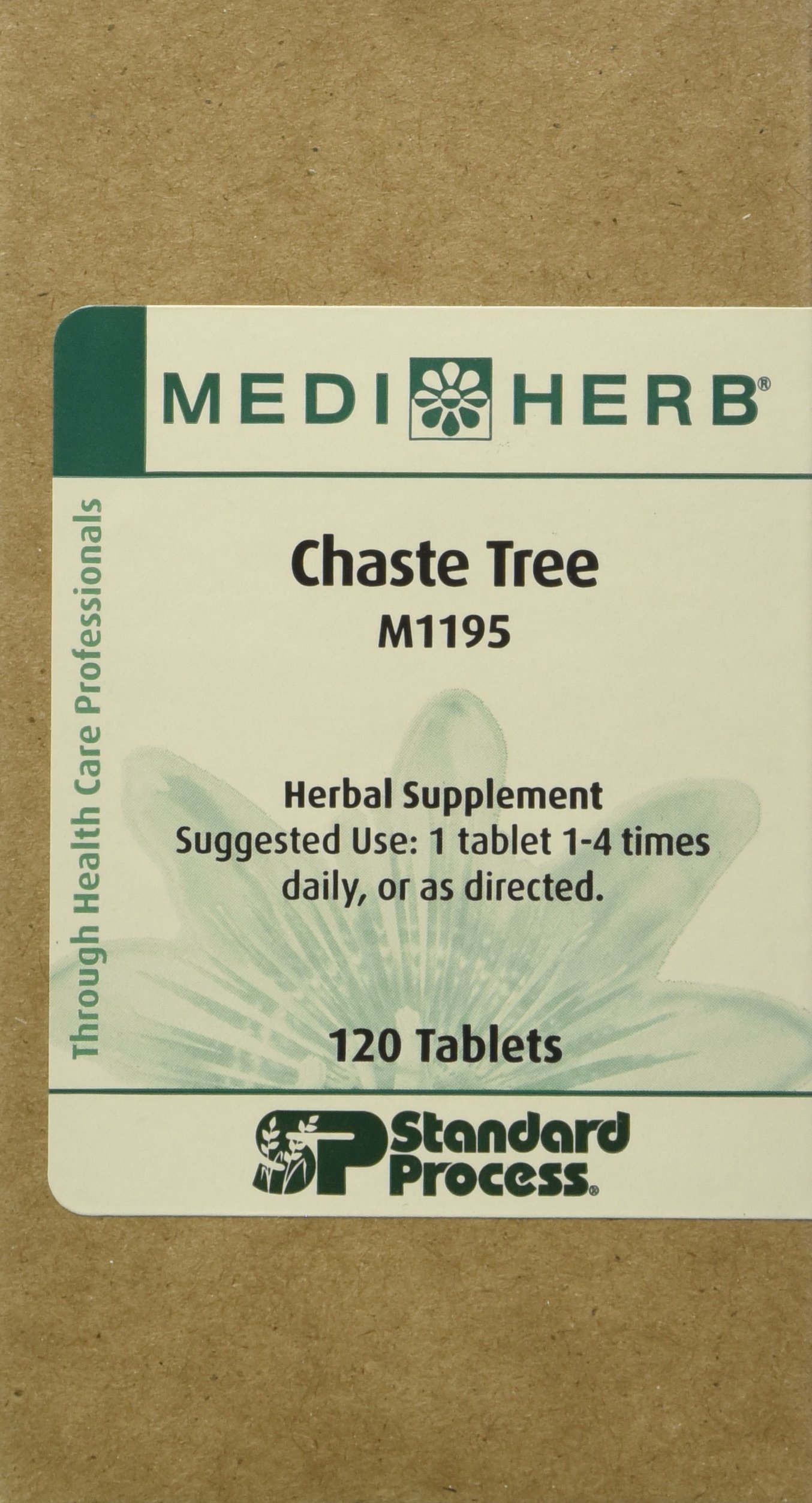Foto 3 pulgar | Suplemento Mediherb Chaste Tree 120 Comprimidos - Venta Internacional.