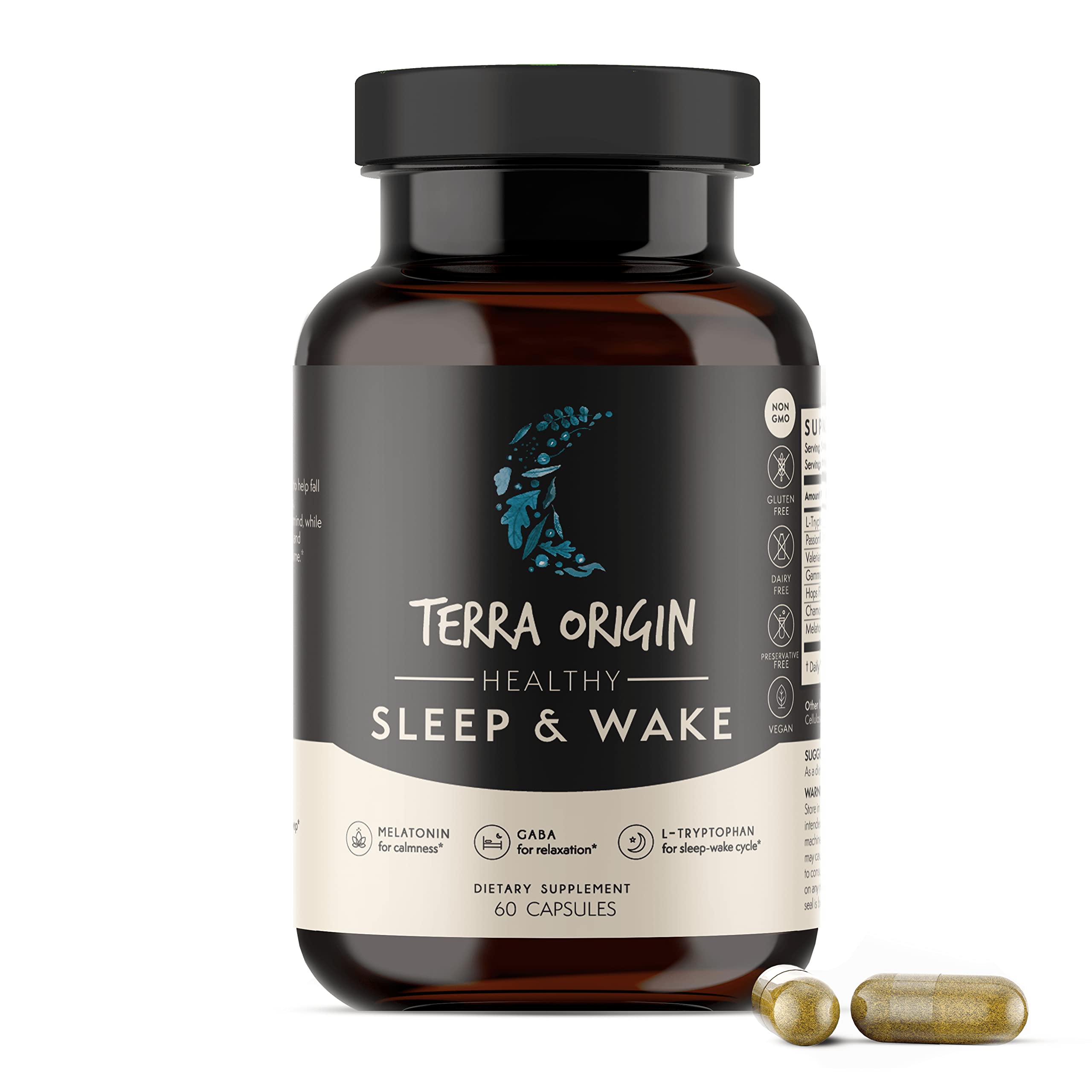 Suplemento para Dormir Terra Origin Restful Vegetariano - Venta Internacional