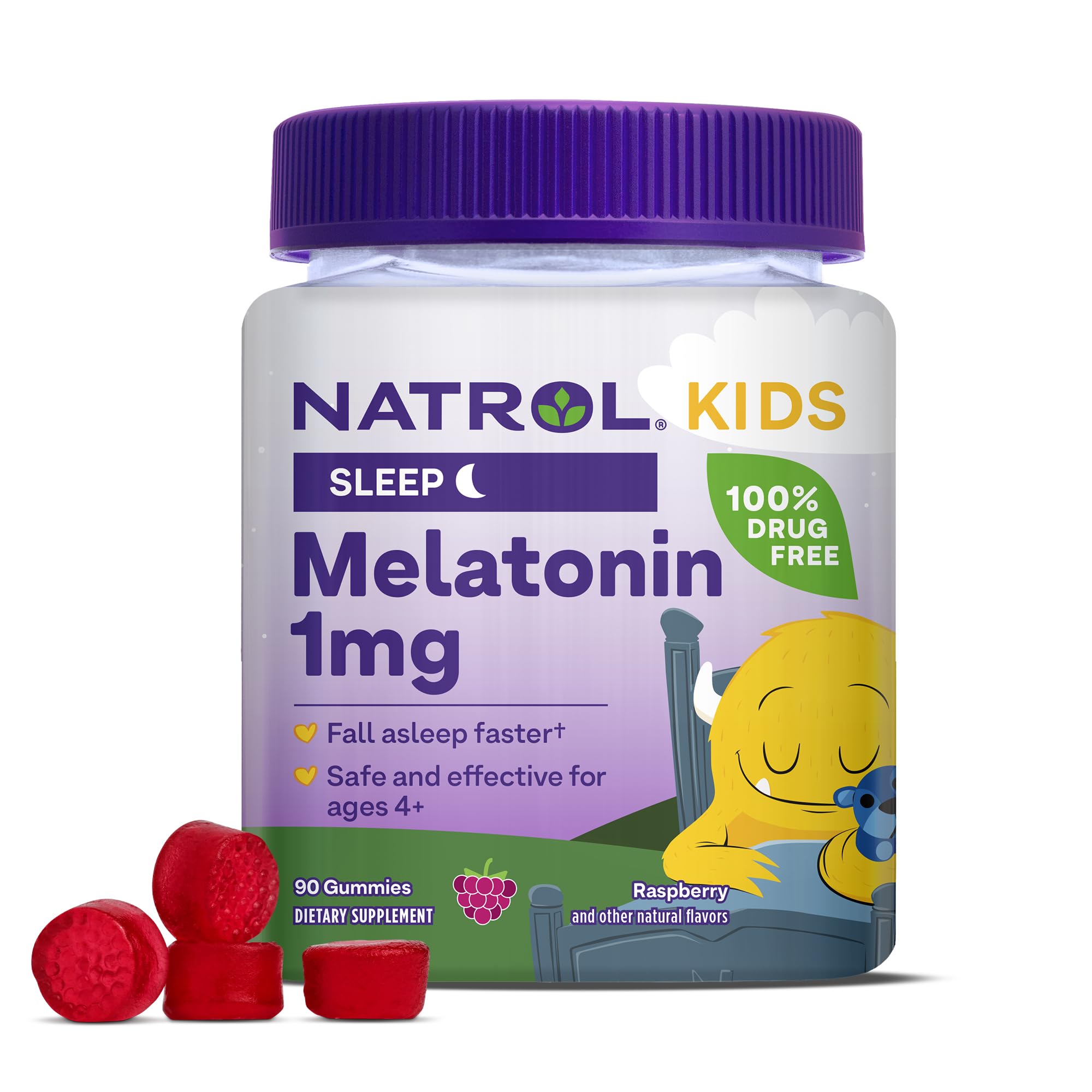 Foto 2 pulgar | Suplemento Natrol Kids de Melatonina 1 mg Gomitas para Dormir 90 Gomitas - Venta Internacional