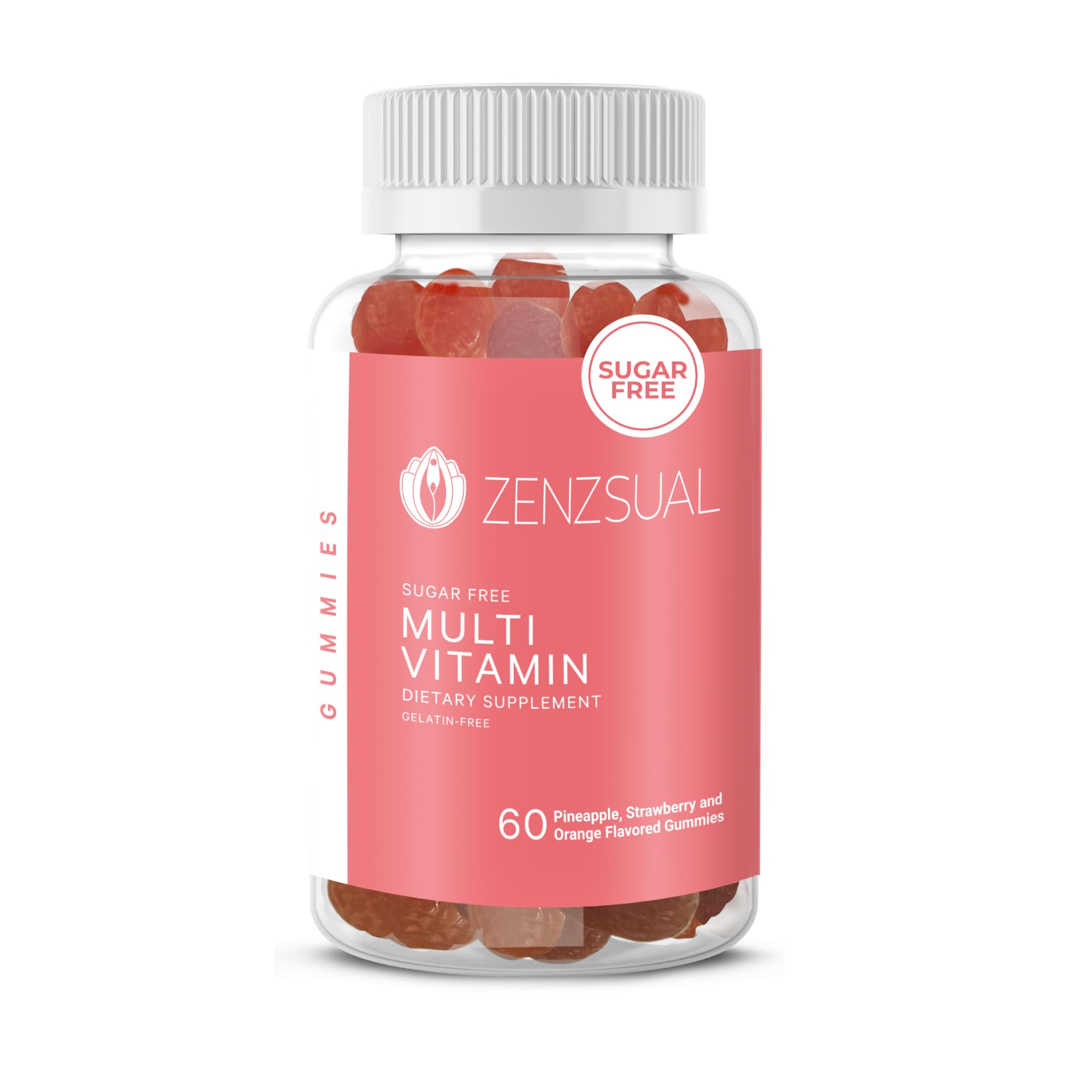 Foto 1 | Gomitas Multivitamínicas Zenzsual para Adultos con Vitamina C y Biotina 60 Unidades - Venta Internacional