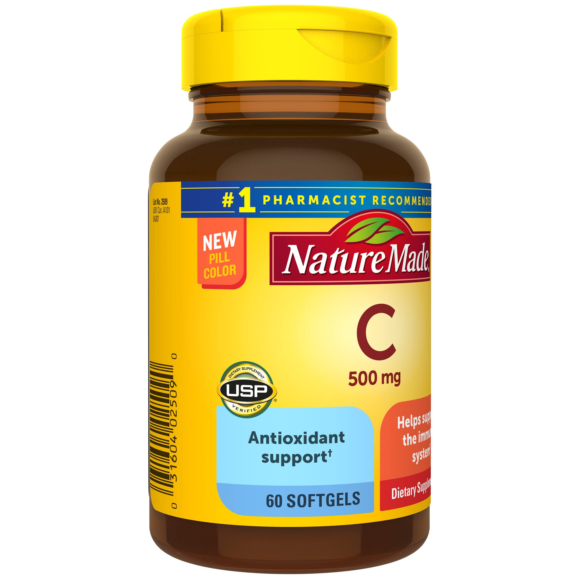 Foto 8 pulgar | Suplemento de Vitamina C Nature Made 500 mg 60 Cápsulas - Venta Internacional
