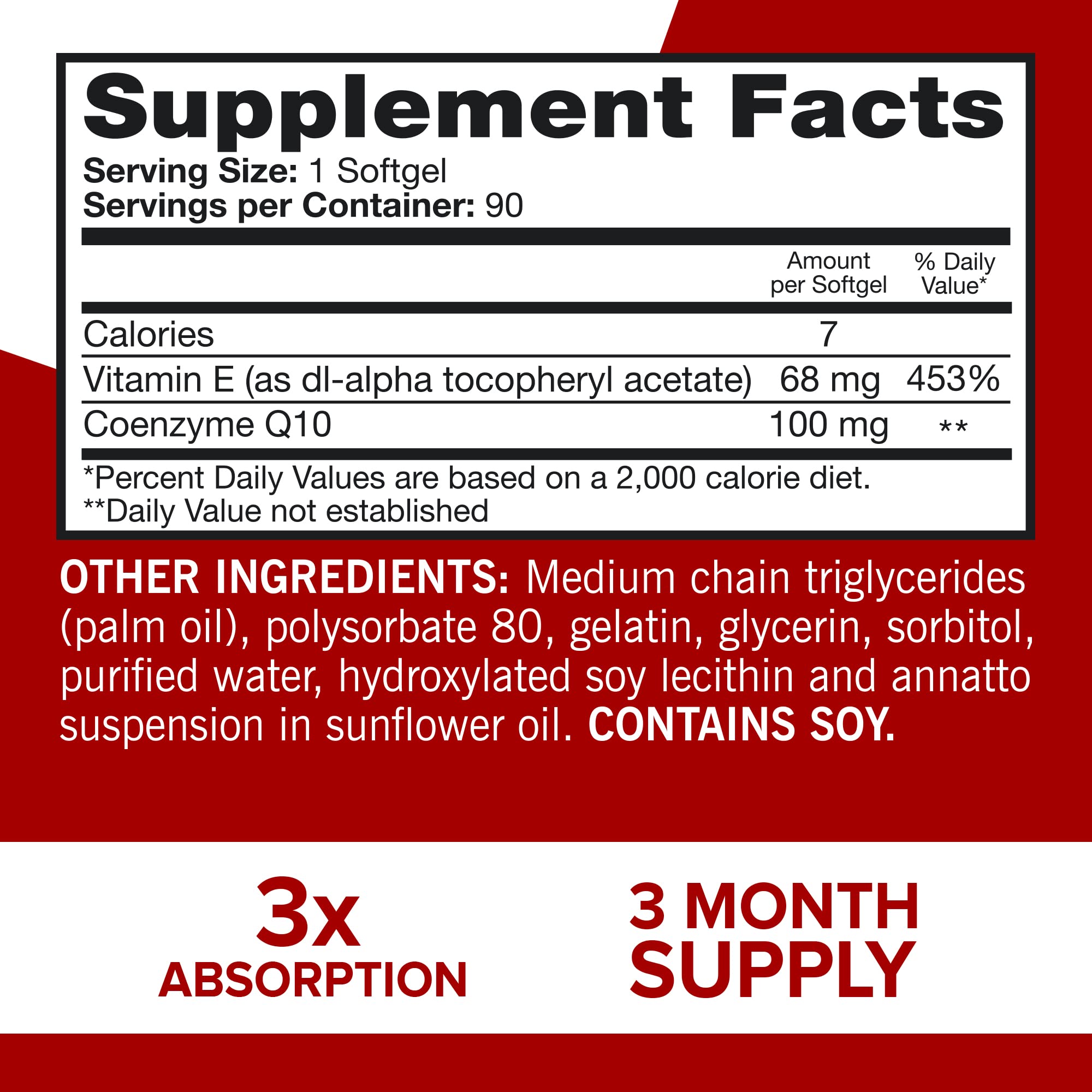 Foto 4 pulgar | Suplementos: Cápsulas Blandas Qunol Ultra Coq10 De 100 Mg 90 Unidades - Venta Internacional