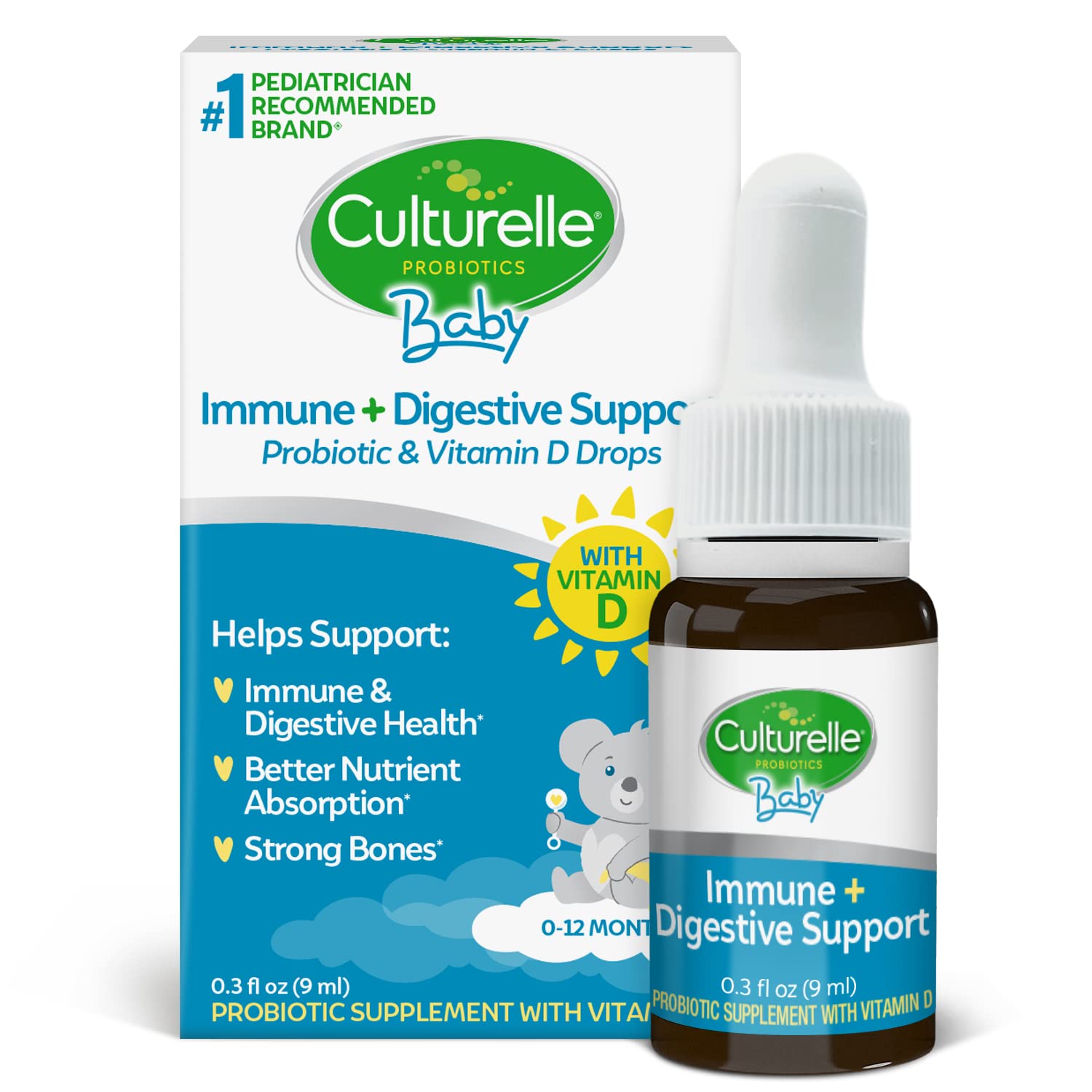 Foto 2 pulgar | Gotas Probióticas Y De Vitamina D Culturelle Baby De 0 A 12 Meses - Venta Internacional