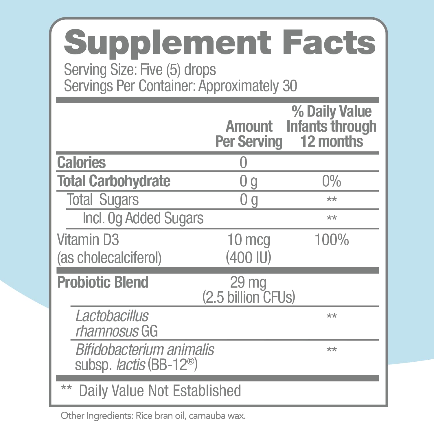 Foto 4 pulgar | Gotas Probióticas Y De Vitamina D Culturelle Baby De 0 A 12 Meses - Venta Internacional
