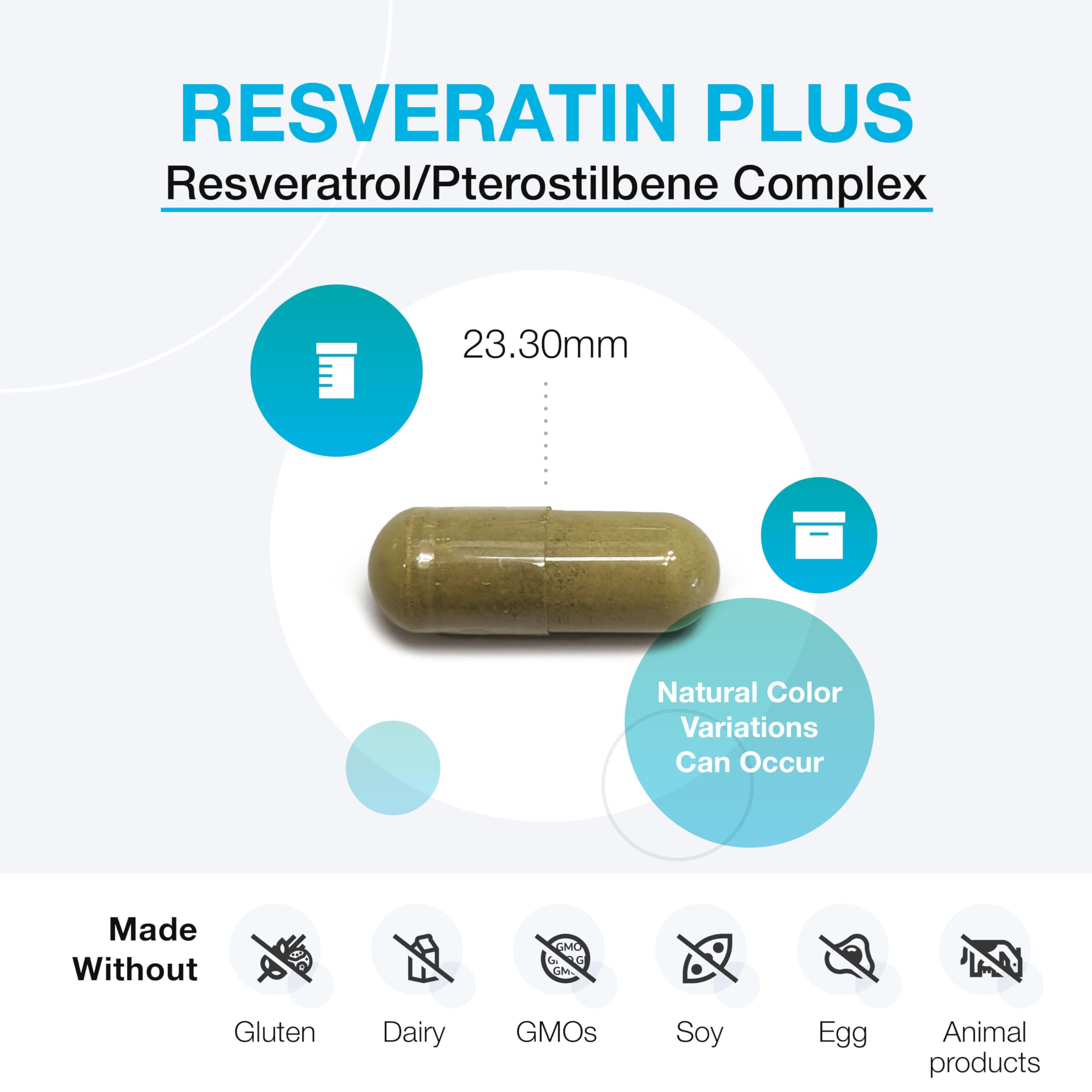 Foto 3 pulgar | Suplemento Xymogen Resveratin Plus de 60 Cápsulas-Venta Internacional
