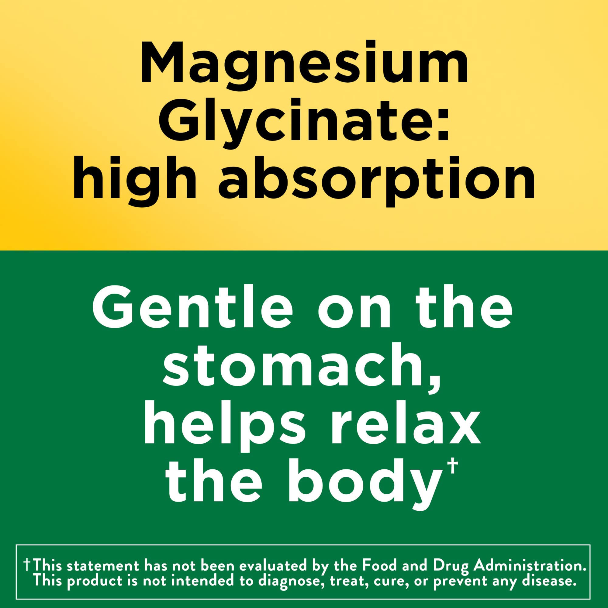 Foto 4 pulgar | Suplemento de Glicinato de Magnesio Nature Made 200 mg 180 Cápsulas - Venta Internacional