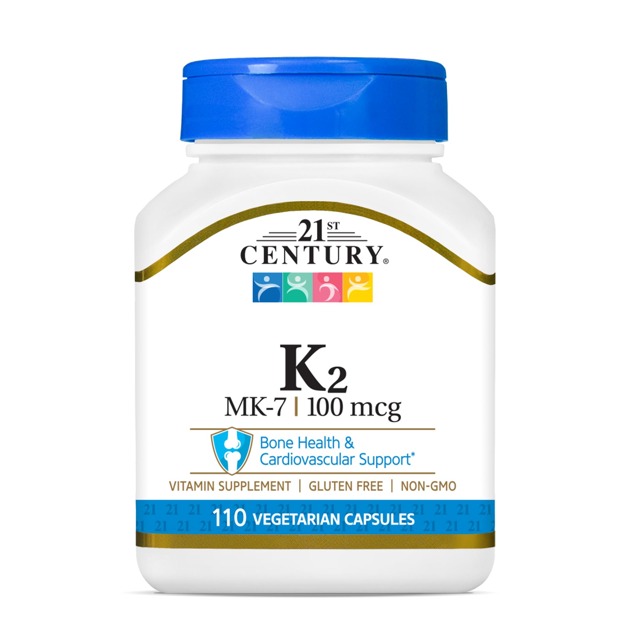 Foto 1 | Suplemento 21st Century Vitamina K2 de 110 Cápsulas-Venta Internacional