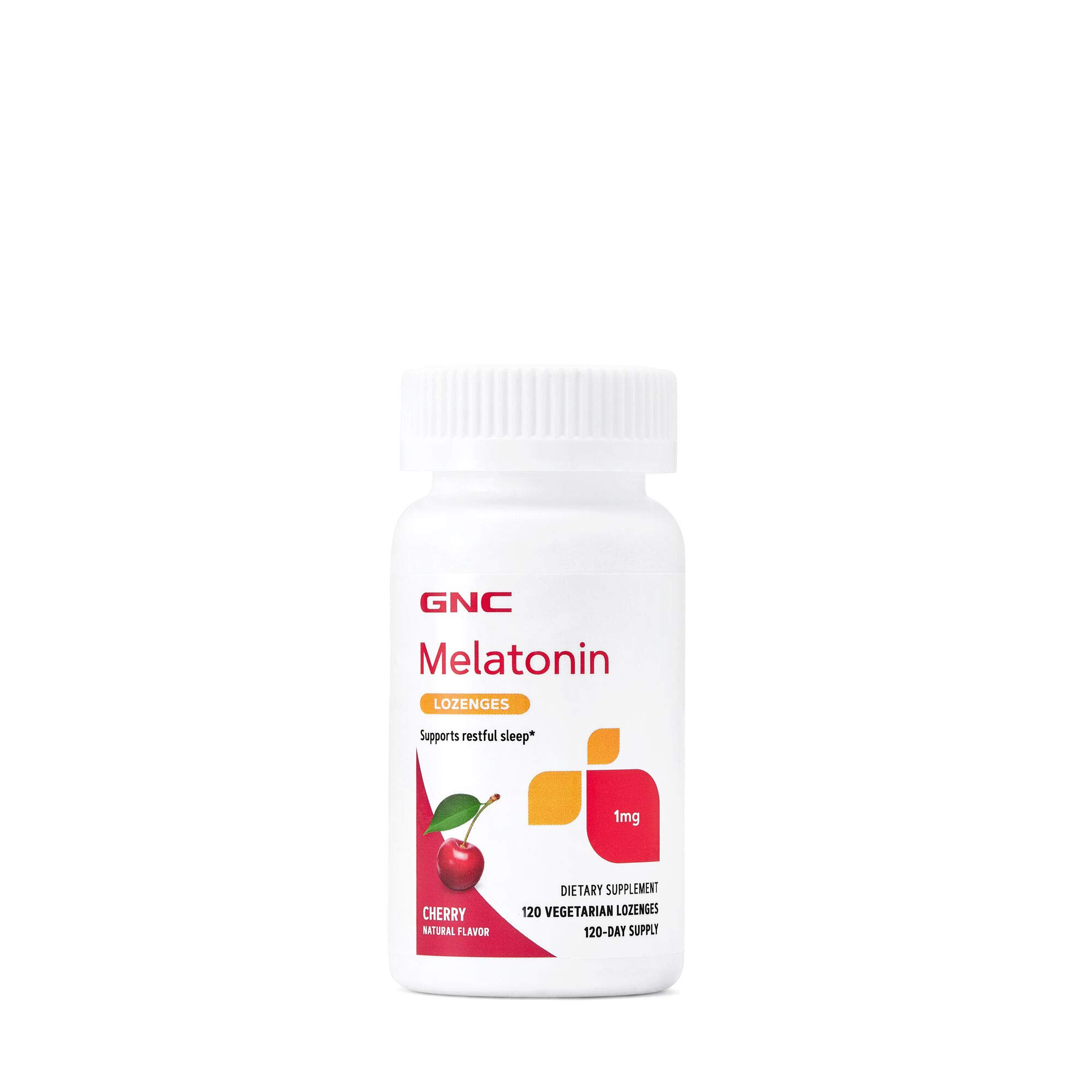 Foto 2 pulgar | Suplemento de Pastillas De Melatonina GNC 1 Mg Sabor A Cereza 120 G - Venta Internacional