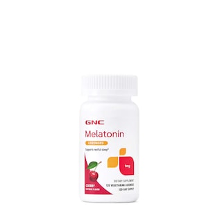 Foto 1 | Suplemento de Pastillas De Melatonina GNC 1 Mg Sabor A Cereza 120 G - Venta Internacional