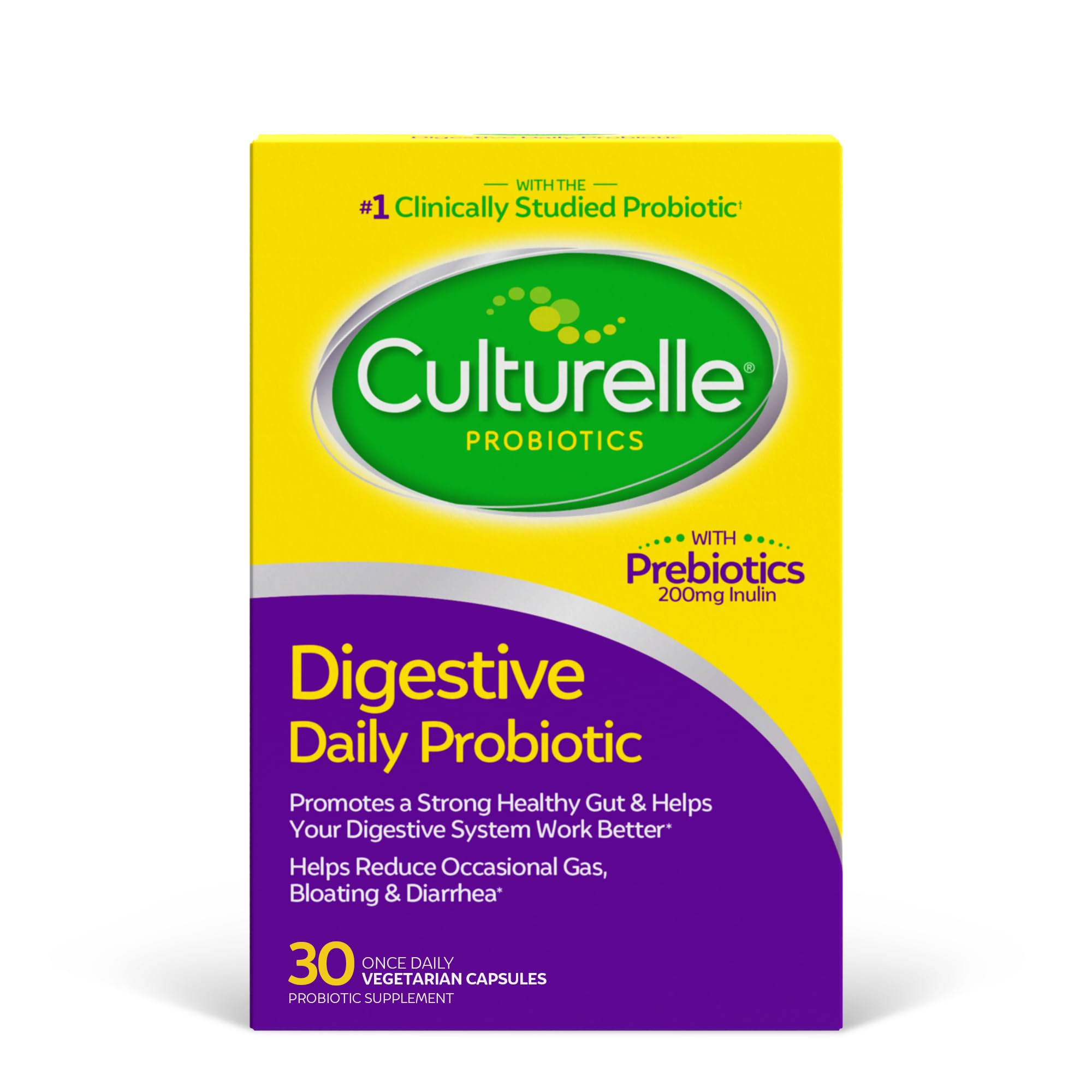 Foto 2 pulgar | Cápsulas Probióticas Culturelle Daily Digestive Health 30 Ct - Venta Internacional