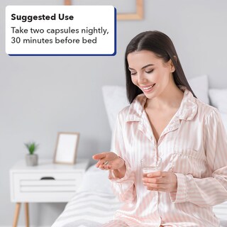 Foto 2 | Suplemento de Apoyo para Dormir Lifeseasons 60 Cápsulas - Venta Internacional