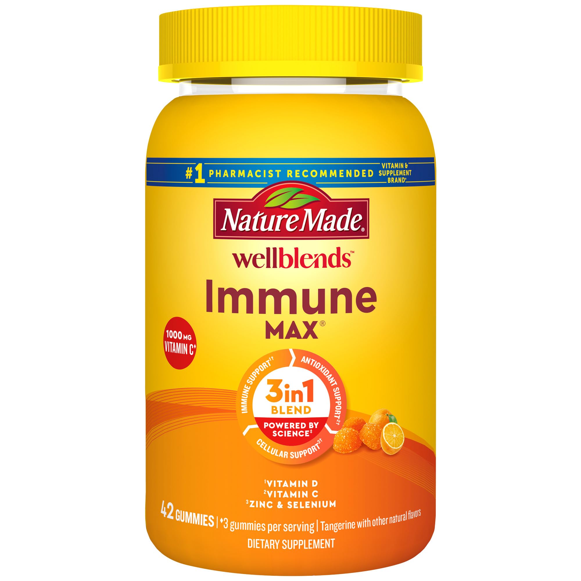 Foto 2 pulgar | Gomitas Nature Made Wellblends Immunemax Vitamina C 1000 Mg - Venta Internacional
