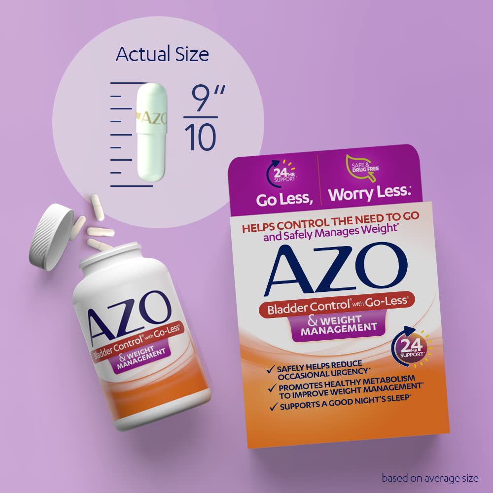 Foto 6 pulgar | Complemente Azo Bladder Control con Go-Less y Control de Peso - Venta Internacional