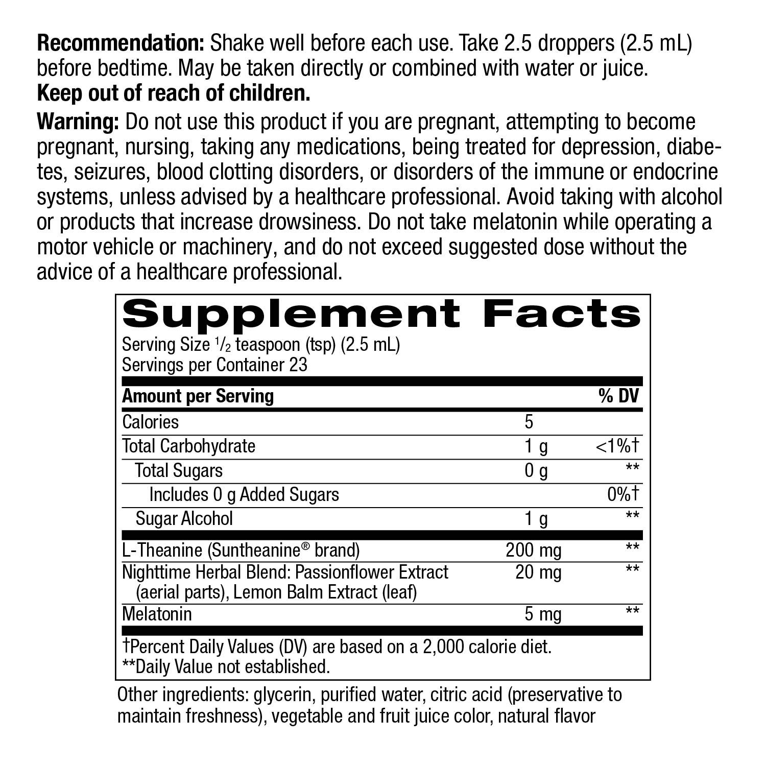 Foto 4 pulgar | Suplemento Nature's Way Melatonina Drops de 59 ml-Venta Internacional