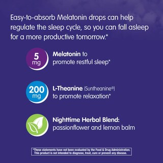 Foto 4 | Suplemento Nature's Way Melatonina Drops de 59 ml-Venta Internacional