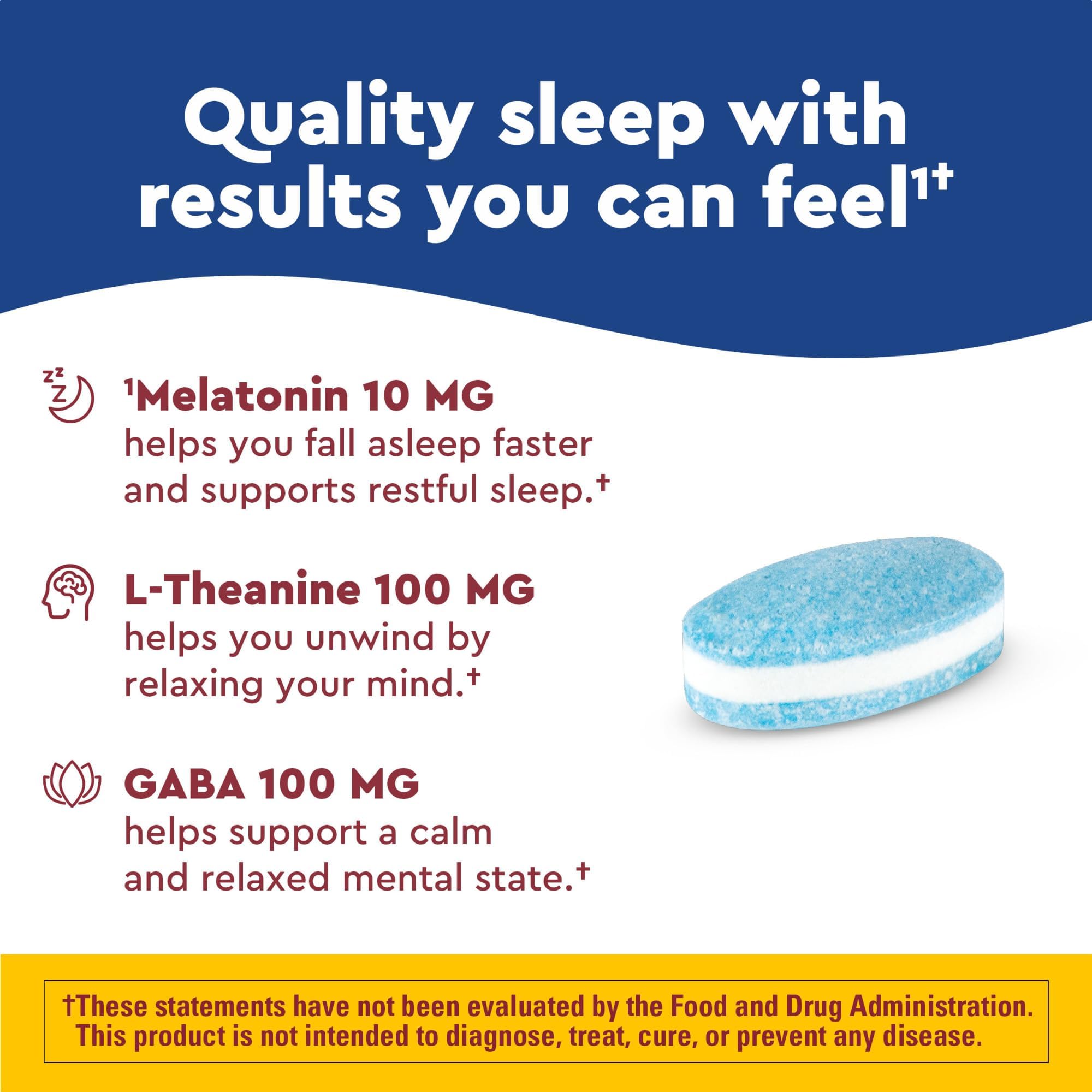 Foto 4 pulgar | Suplemento Nature Made Wellblend Sleep Longer - Venta Internacional