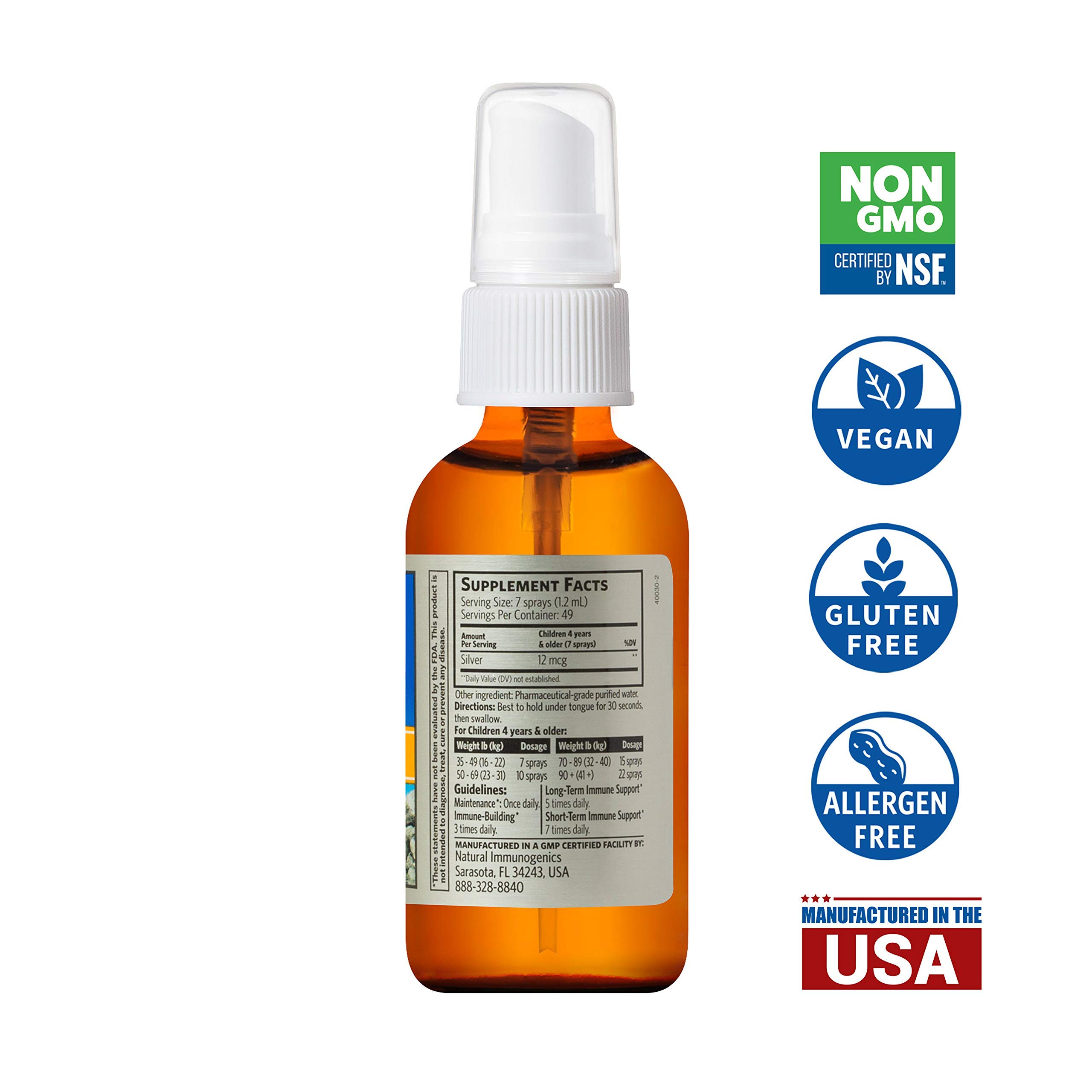 Foto 5 pulgar | Hidrosol de Plata Bioactivo 60 ml para Niños - Venta Internacional