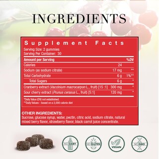 Foto 3 | Suplemento New Nordic Gran Berry de 60 Gomitas-Venta Internacional