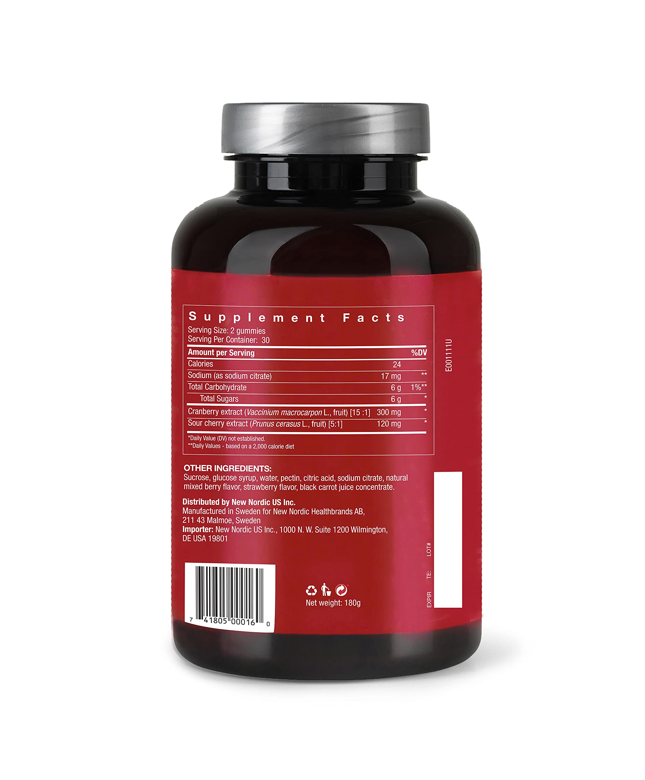 Foto 6 | Suplemento  New Nordic Gran Berry de 60 Gomitas-Venta Internacional