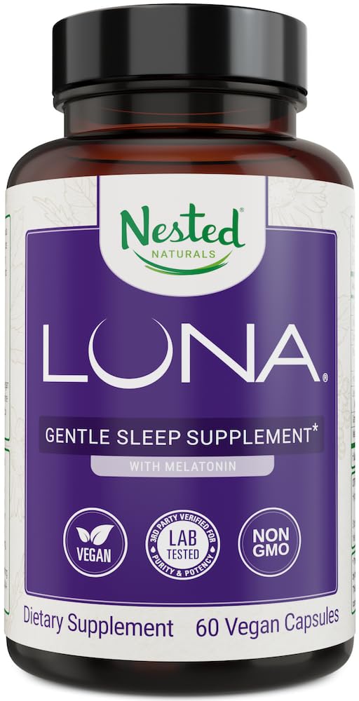 Foto 2 pulgar | Sleep Aid Nested Naturals Luna 60 Cápsulas Veganas - Venta Internacional
