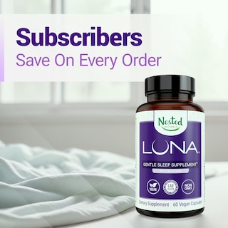 Foto 5 | Sleep Aid Nested Naturals Luna 60 Cápsulas Veganas - Venta Internacional