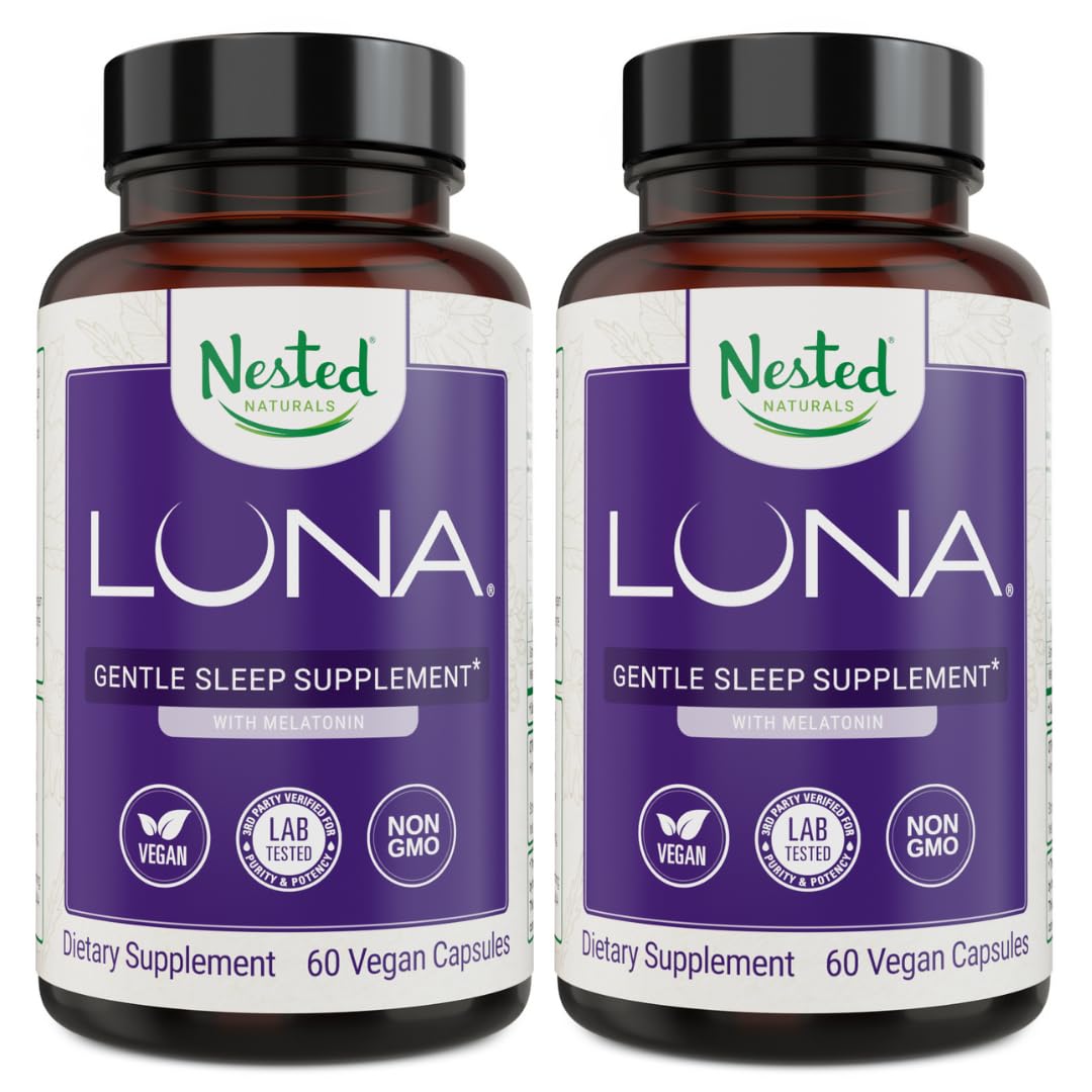 Foto 2 pulgar | Sleep Aid Nested Naturals Luna 120 Cápsulas Veganas - Venta Internacional