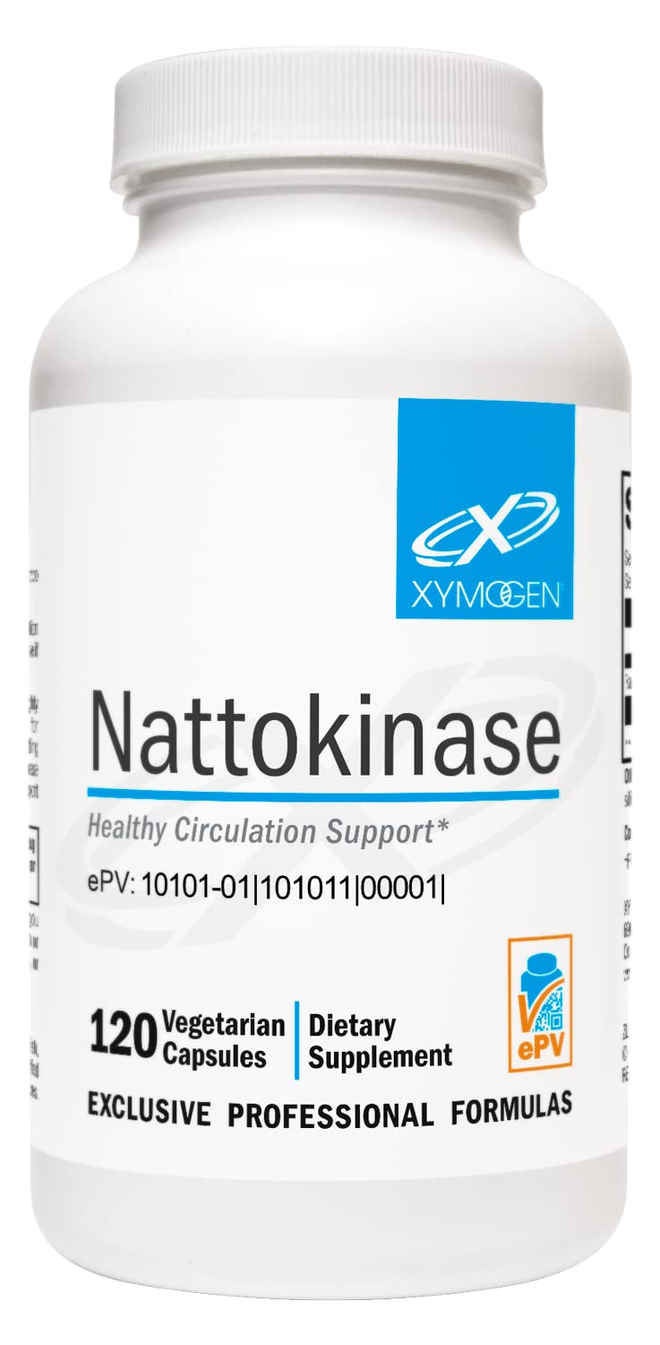 Foto 2 pulgar | Suplemento Xymogen Nattokinase 2000 Fu Para La Presión Arterial 120 Cápsulas - Venta Internacional.