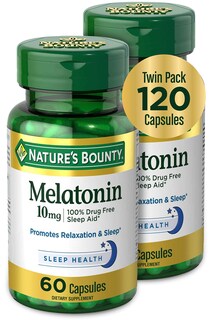 Foto 1 | Suplemento Nature's Bounty De Melatonina Cápsulas De 10 Mg 60 Unidades - Venta Internacional