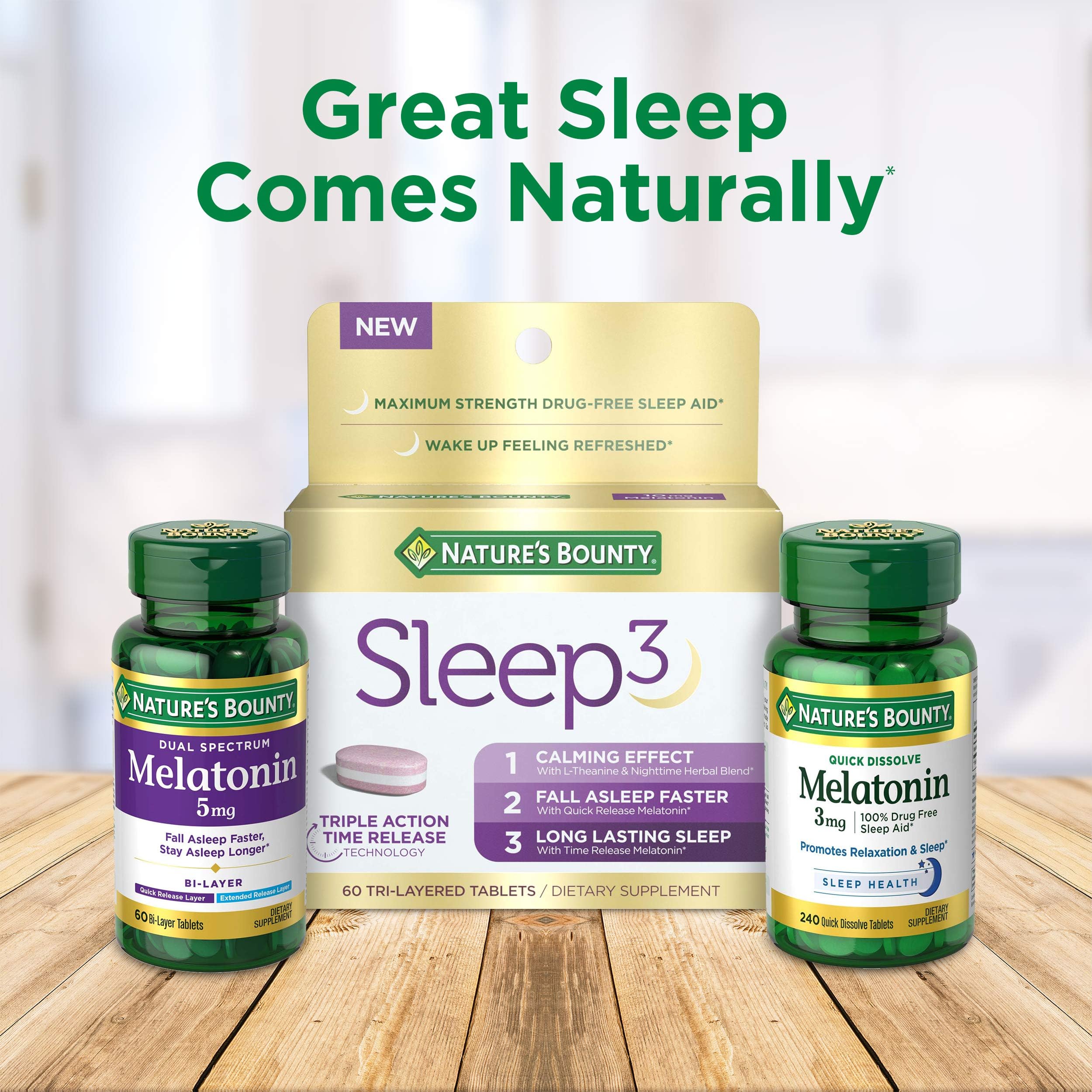 Foto 5 | Suplemento Nature's Bounty De Melatonina Cápsulas De 10 Mg 60 Unidades - Venta Internacional